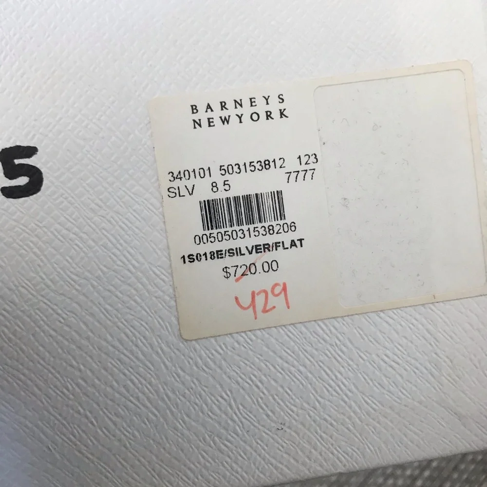 PRADA Silver Loafers - Picture 10 of 14